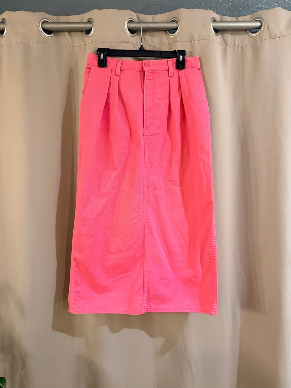 OshKosh B'gosh Bright Pink Jean Skirt with Pockets